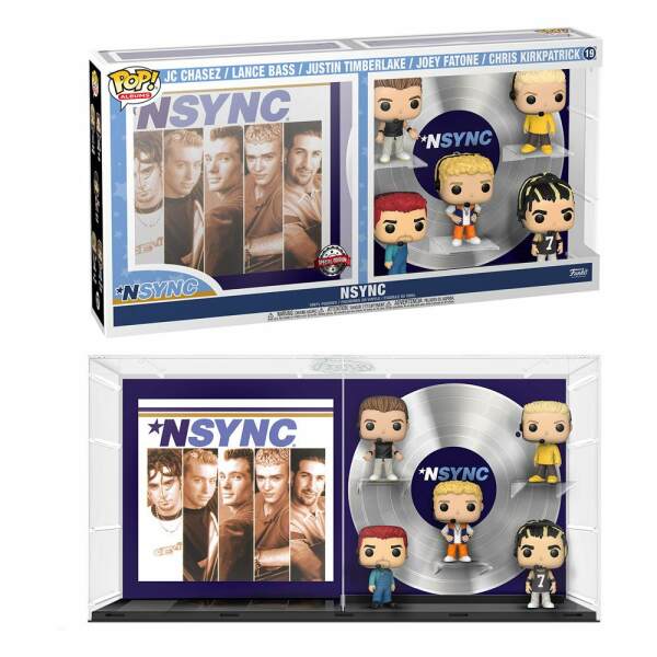 Pack 5 Funko NSYNC POP! Albums Vinyl Figuras 9cm - Collector4U.com