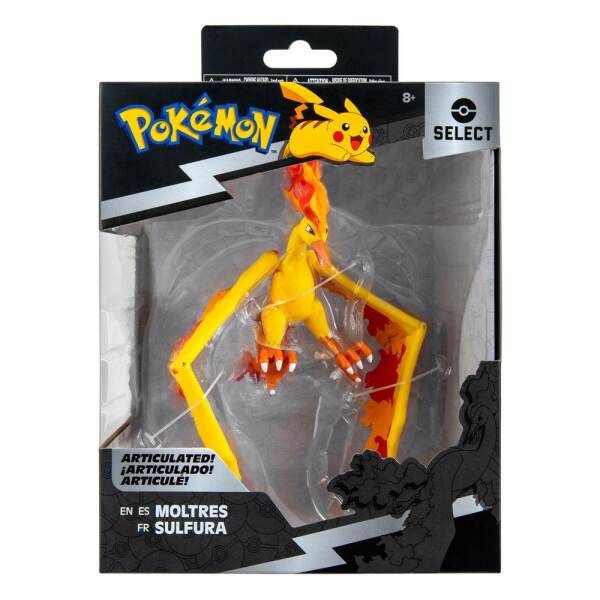 Figura Epic Moltres Pokémon 15 cm Jazwares - Collector4U.com