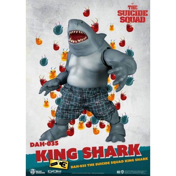 Figura King Shark El Escuadrón Suicida Dynamic 8ction Heroes 1/9 21 cm Beast Kingdom Toys - Collector4U.com