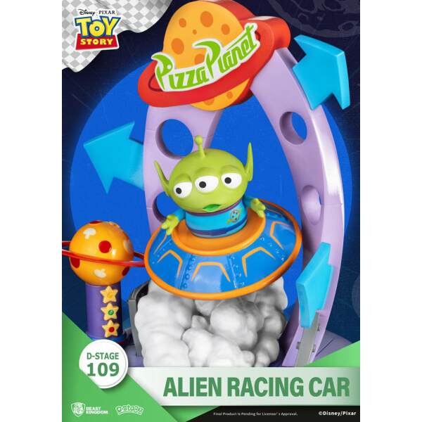 Diorama Alien Racing Car Toy Story PVC D-Stage 15 cm Beast Kingdom - Collector4U.com