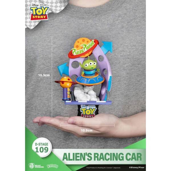 Diorama Alien Racing Car Toy Story PVC D-Stage Closed Box Version 15 cm Beast Kingdom - Collector4U.com