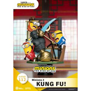 Diorama Kung Fu Minions 2 PVC D-Stage 15 cm Beast Kingdom Toys