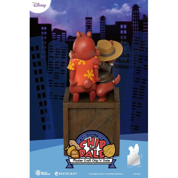 Estatua Chip y Chop: Guardianes rescatadore Master Craft 35 cm Beast Kingdom Toys - Collector4U.com