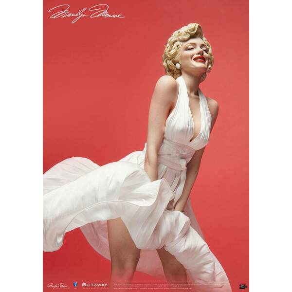 Estatua Marilyn Monroe Hybrid Superb Scale 1/4 46cm Blitzway - Collector4U.com