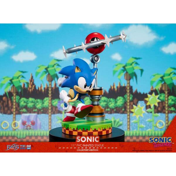 Estatua Sonic the Hedgehog PVC Collector's Edition 27 cm First 4 Figures - Collector4U.com