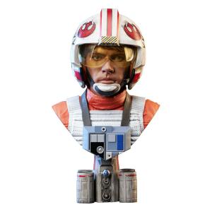 Busto Luke Skywalker Star Wars Episode IV Legends in 3D 1/2 (X-Wing Pilot) 25 cm Gentle Giant - Collector4u.com