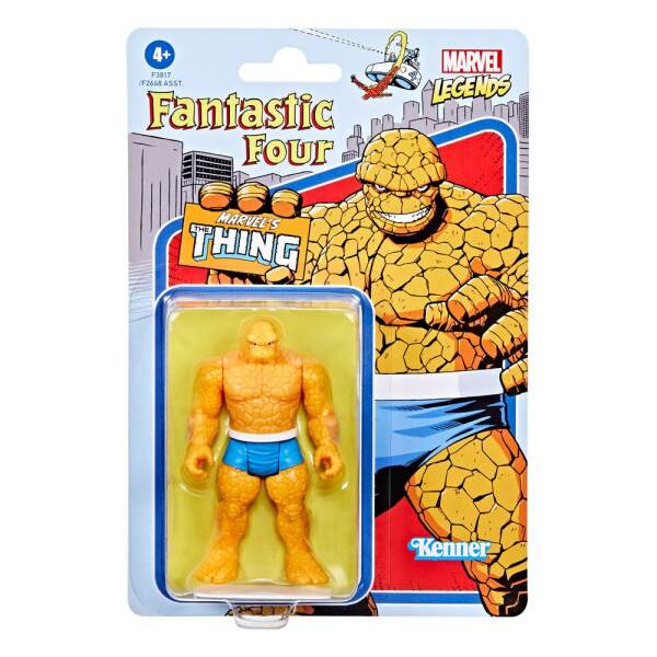 Figura The Thing Fantastic Four Marvel Legends Retro Collection 2022 Marvel’s 10cm Hasbro - Collector4u.com