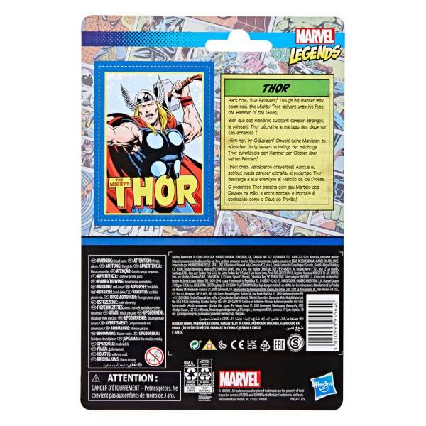 Figura The Mighty Thor Marvel Legends Retro Collection 2022 10cm Hasbro - Collector4U.com
