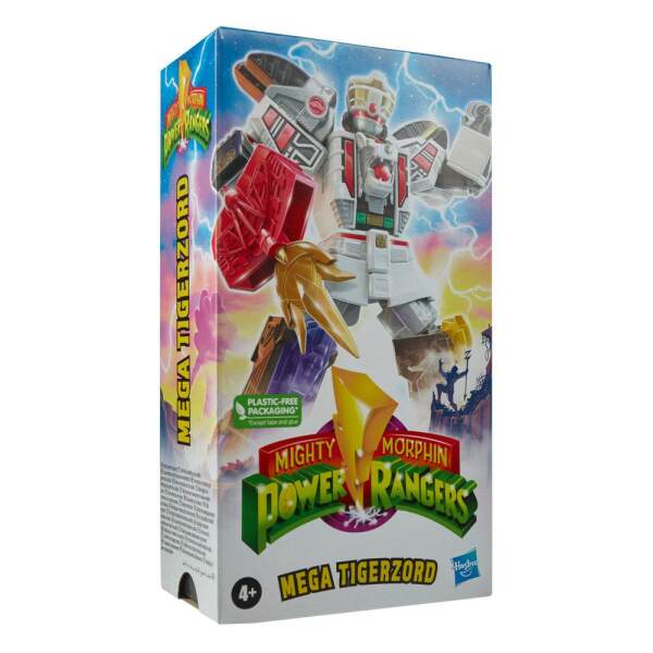 Figura Mega Tigerzord Mighty Morphin Power Rangers Retro Style 2022 18 cm Hasbro - Collector4U.com
