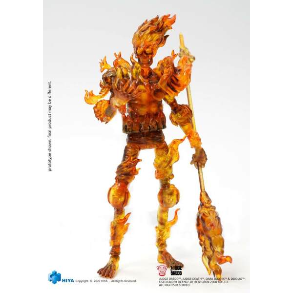 Figura Judge Fire 2000 AD 1/18 Exquisite Mini 11 cm Hiya Toys - Collector4U.com