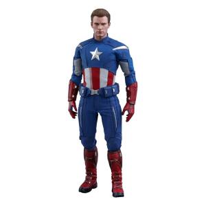 Figura Capitán América 2012 Version Vengadores: Endgame Movie Masterpiece 1/6 30cm Hot Toys - Collector4u.com