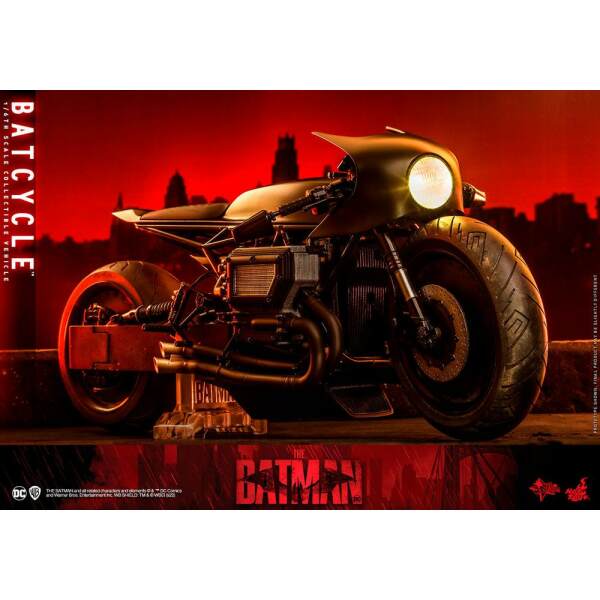 Vehículo Batcycle The Batman Movie Masterpiece 1/6 42cm Hot Toys - Collector4U.com