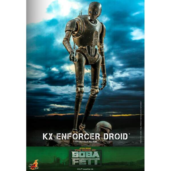 Figura Enforcer Droid Star Wars: The Book of Boba Fett 1/6 KX 36 cm Hot Toys - Collector4U.com