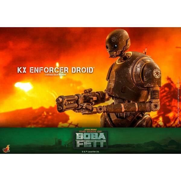 Figura Enforcer Droid Star Wars: The Book of Boba Fett 1/6 KX 36 cm Hot Toys - Collector4U.com