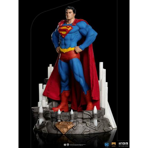 Estatua Superman Unleashed Deluxe DC Comics Art Scale 1/10 26cm Iron Studios - Collector4u.com