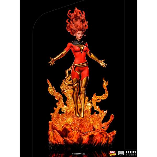Estatua Phoenix Marvel Comics 1/10 BDS Art Scale (X-Men) 31 cm Iron Studios - Collector4U.com