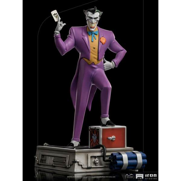 Estatua Joker Batman The Animated Series  1/10 Art Scale 21 cm Iron Studios - Collector4U.com