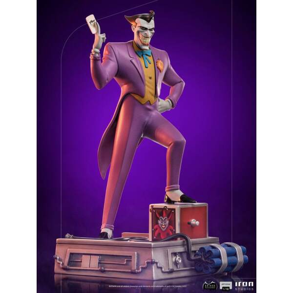 Estatua Joker Batman The Animated Series  1/10 Art Scale 21 cm Iron Studios - Collector4U.com