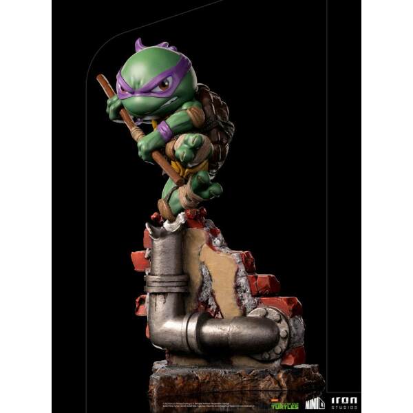 Minifigura Donatello Tortugas Ninja Mini Co. PVC 21cm Iron Studios - Collector4U.com