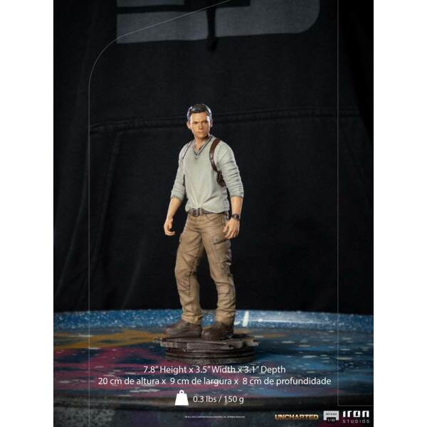 Estatua Nathan Drake Uncharted Movie Art Scale 1/10 20cm Iron Studios - Collector4U.com