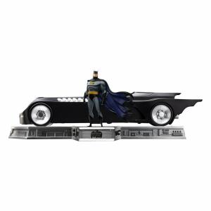 Figura Batman and Batmobile Batman The Animated Series (1992) Set Art Scale 1/10 Deluxe 24 cm Iron Studios - Collector4U.com