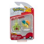 Figuras Battle Cyndaquil & Larvitar Pokémon Packs de 2 5 cm Jazwares - Collector4u.com