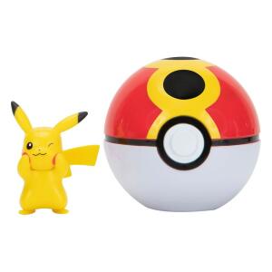 Clip’n’Go Poké Ball Pikachu #8 & Acopio Ball Pokémon Jazwares - Collector4u.com