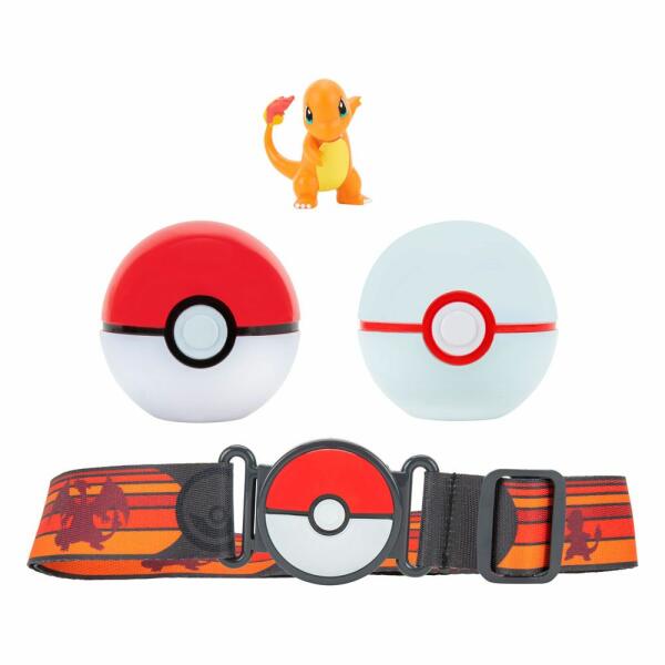 Clip ‘N’Go Belt Poké Ball Honor Ball & Charmander #1 Pokémon Jazwares - Collector4u.com