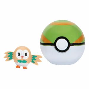 Clip’n’Go Poké Ball Rowlet & Nido Ball Pokémon Jazwares - Collector4u.com