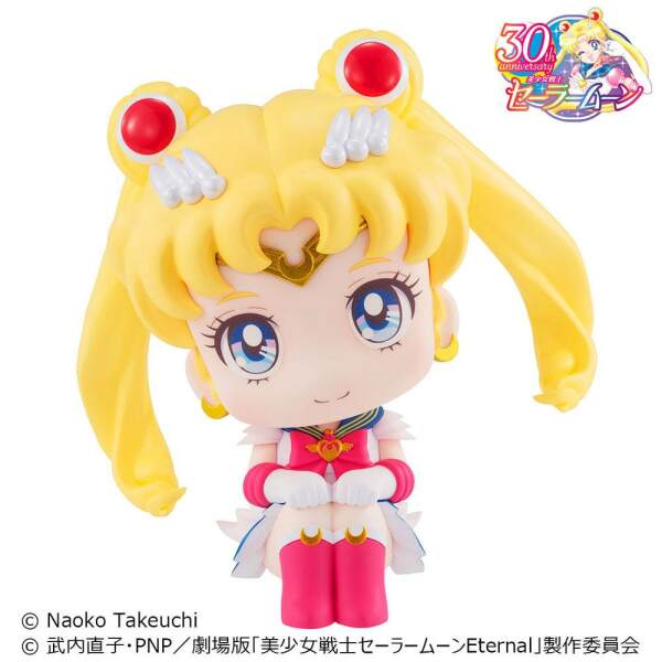 Estatua Super Sailor Moon Pretty Guardian Salior Moon PVC Look Up 11 cm Megahouse - Collector4U.com