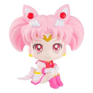 Estatua Super Sailor Chibi Moon Pretty Guardian Salior Moon PVC Look Up 11 cm Megahouse