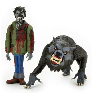 Figuras Toony Terrors Jack & Kessler Wolf Un hombre lobo americano en Londres Pack de 2 15 cm Neca - Collector4U.com