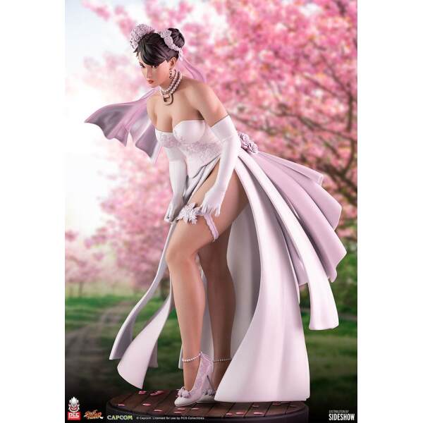 Estatua Wedding Chun-Li Street Fighter  1/4 39cm PCS - Collector4U.com