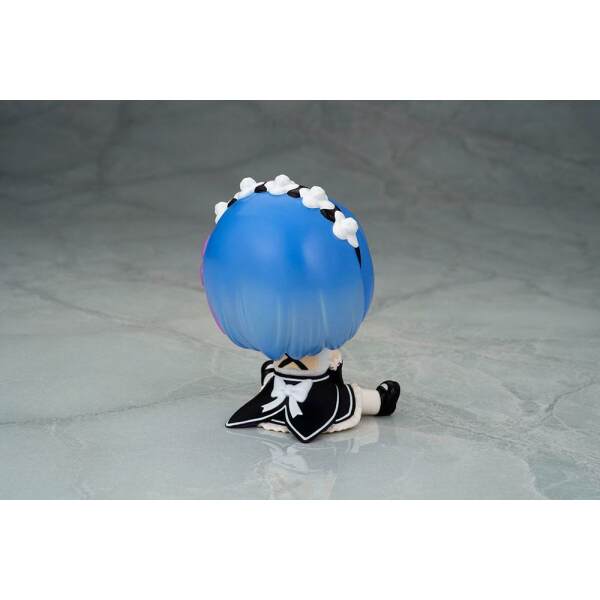 Estatua Petanko Sofubi Rem Re: Zero Starting Life in Another World Mini 10 cm Penguin Parade - Collector4U.com
