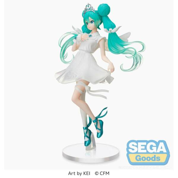 Estatua KEI Hatsune Miku PVC SPM 15th Anniversary Ver. 24 cm Sega - Collector4U.com