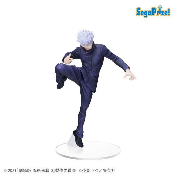 Estatua Gojo Jujutsu Kaisen 0 PVC SPM 22 cm Sega - Collector4U.com