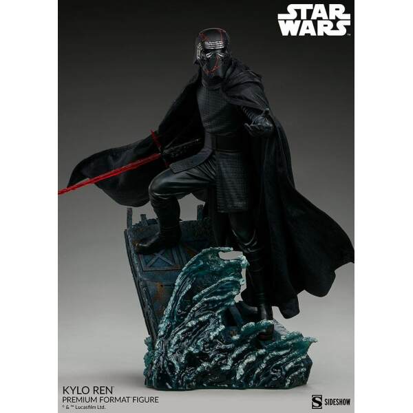Estatua Kylo Ren Star Wars Episode IX Premium Format 55 cm Sideshow - Collector4U.com