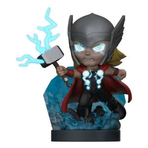 Mini Diorama Superama Thor God Mode (Black Light) Exclusive Marvel 10cm The Loyal Subjets - Collector4U.com