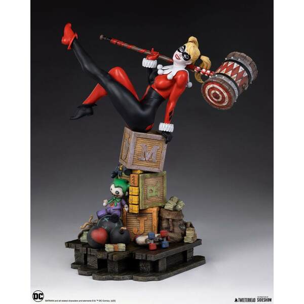 Estatua Harley Quinn 1/4 DC Comics 58cm Tweeterhead - Collector4U.com
