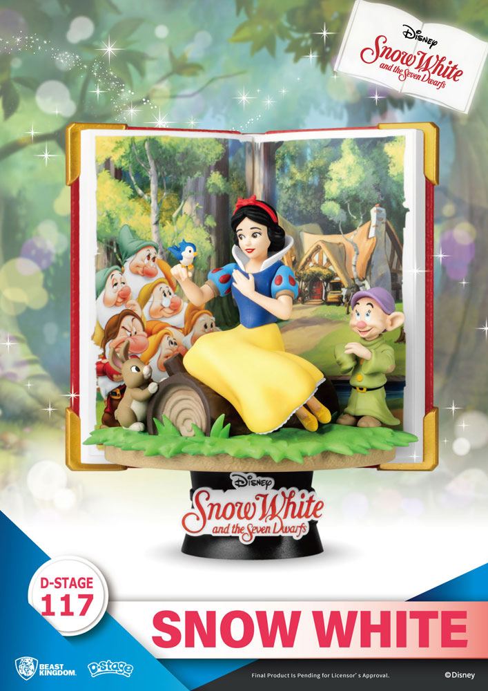 Diorama Blancanieves Disney Book Series PVC D-Stage Closed Box Version 13 cm Beast Kingdom Toys