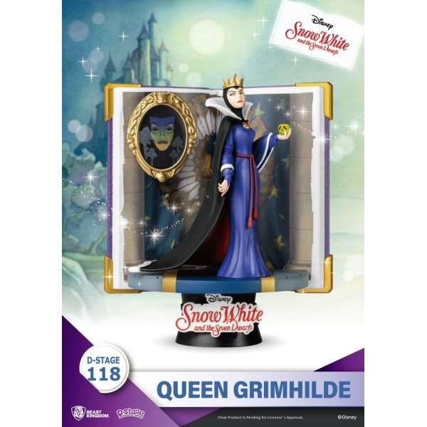 Diorama Grimhilde Disney Book Series PVC D-Stage 13 cm Beast Kingdom Toys - Collector4U.com