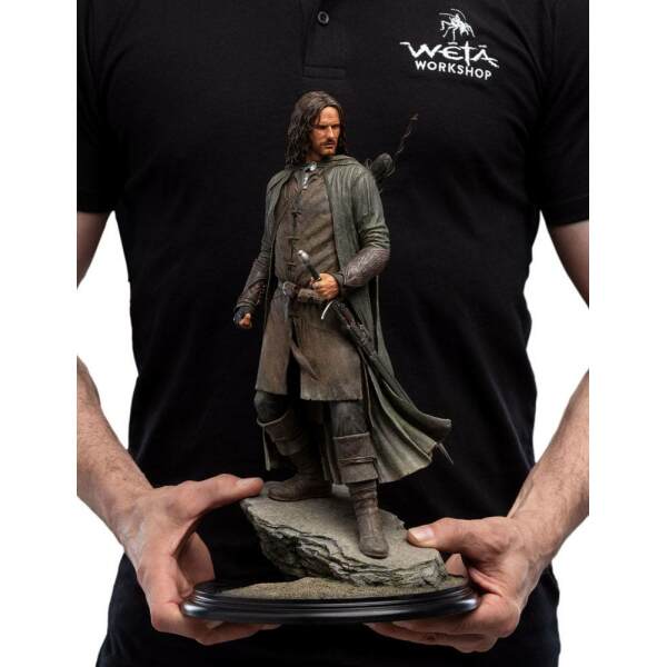 Estatua Aragorn Hunter Of The Plains Classic Series El Senor De Los Anillos 1 6 32 Cm 6