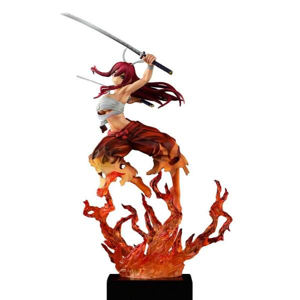 Estatua Erza Scarlet Samurai Ver Kurenai Fairy Tail 1/6 43cm - Collector4U.com