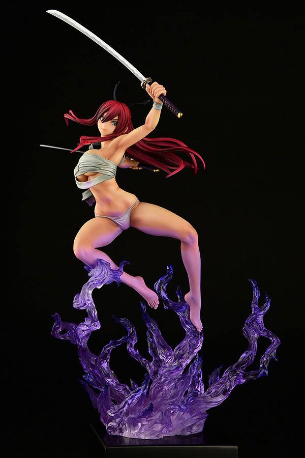 Estatua Erza Scarlet Samurai Ver Shikkoku Fairy Tail 1/6 43cm - Collector4U.com