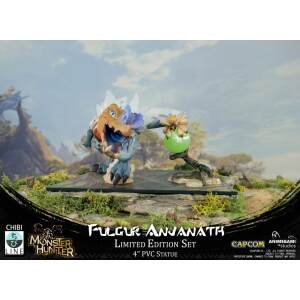 Estatua Fulgur Anjanath Monster Hunter PVC 10 cm Animegami Studios - Collector4U.com
