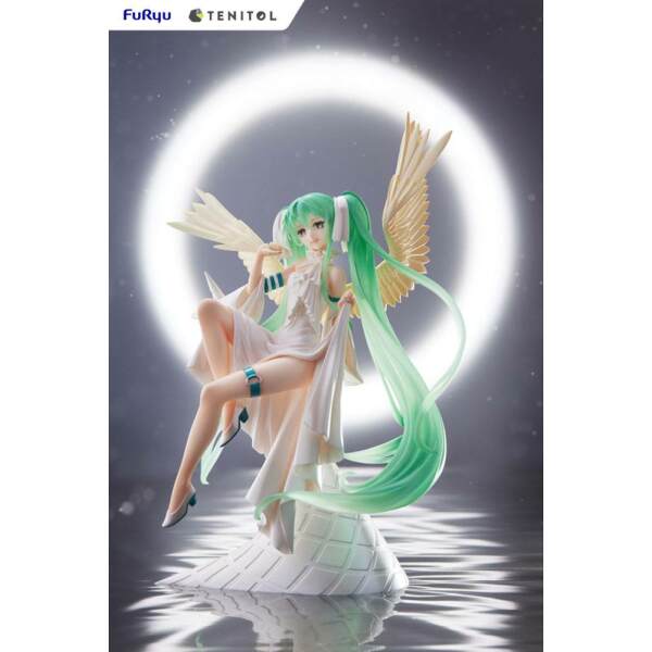 Estatua Hatsune Miku Light Hatsune Miku PVC Tenitol 22 cm Furyu - Collector4U.com