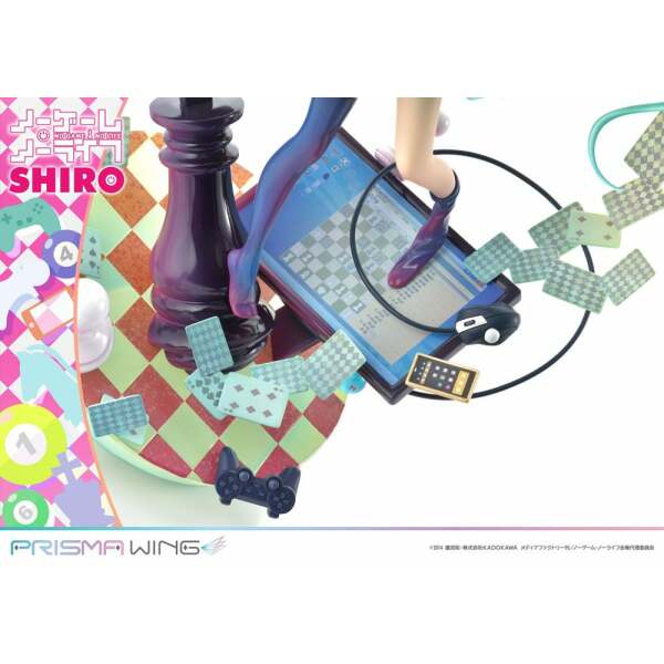 Estatua Shiro No Game No Life PVC 1/7 Prisma Wing 27 cm Prime 1 Studio