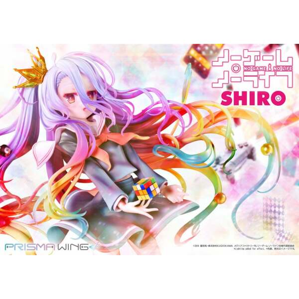 Estatua Shiro No Game No Life PVC 1/7 Prisma Wing 27 cm Prime 1 Studio