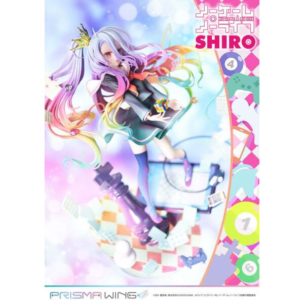 Estatua Shiro No Game No Life PVC 1/7 Prisma Wing 27 cm Prime 1 Studio
