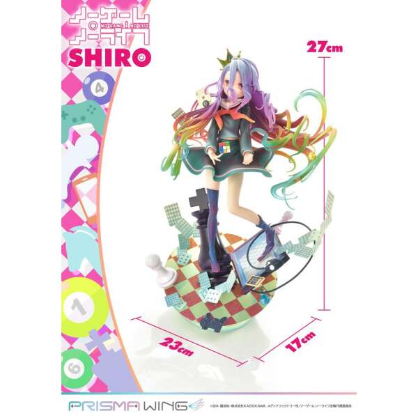 Estatua Shiro No Game No Life PVC 1/7 Prisma Wing 27 cm Prime 1 Studio